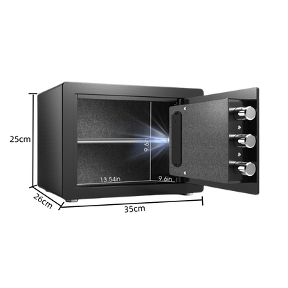 Fingerprint Safety Box, Alarmed Safe Cabinet, Home Electronic Safes, Office Safes1