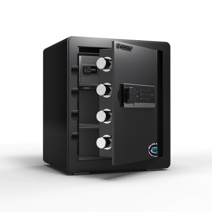 Fingerprint Safety Box, Alarmed Safe Cabinet, Home Electronic Safes, Office Safes11