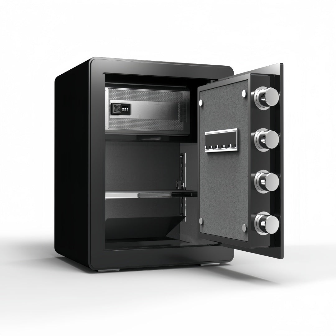 Fingerprint Safety Box, Alarmed Safe Cabinet, Home Electronic Safes, Office Safes12