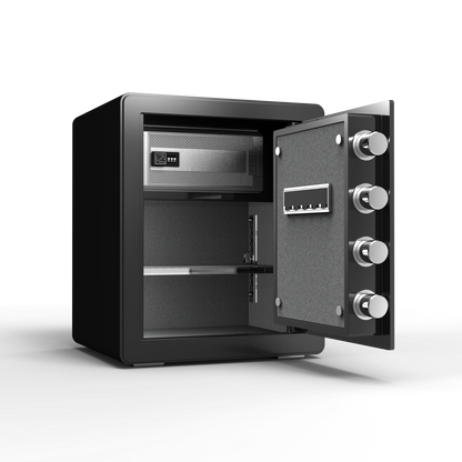 Fingerprint Safety Box, Alarmed Safe Cabinet, Home Electronic Safes, Office Safes13