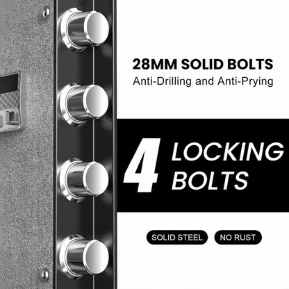 Fingerprint Safety Box, Alarmed Safe Cabinet, Home Electronic Safes, Office Safes14