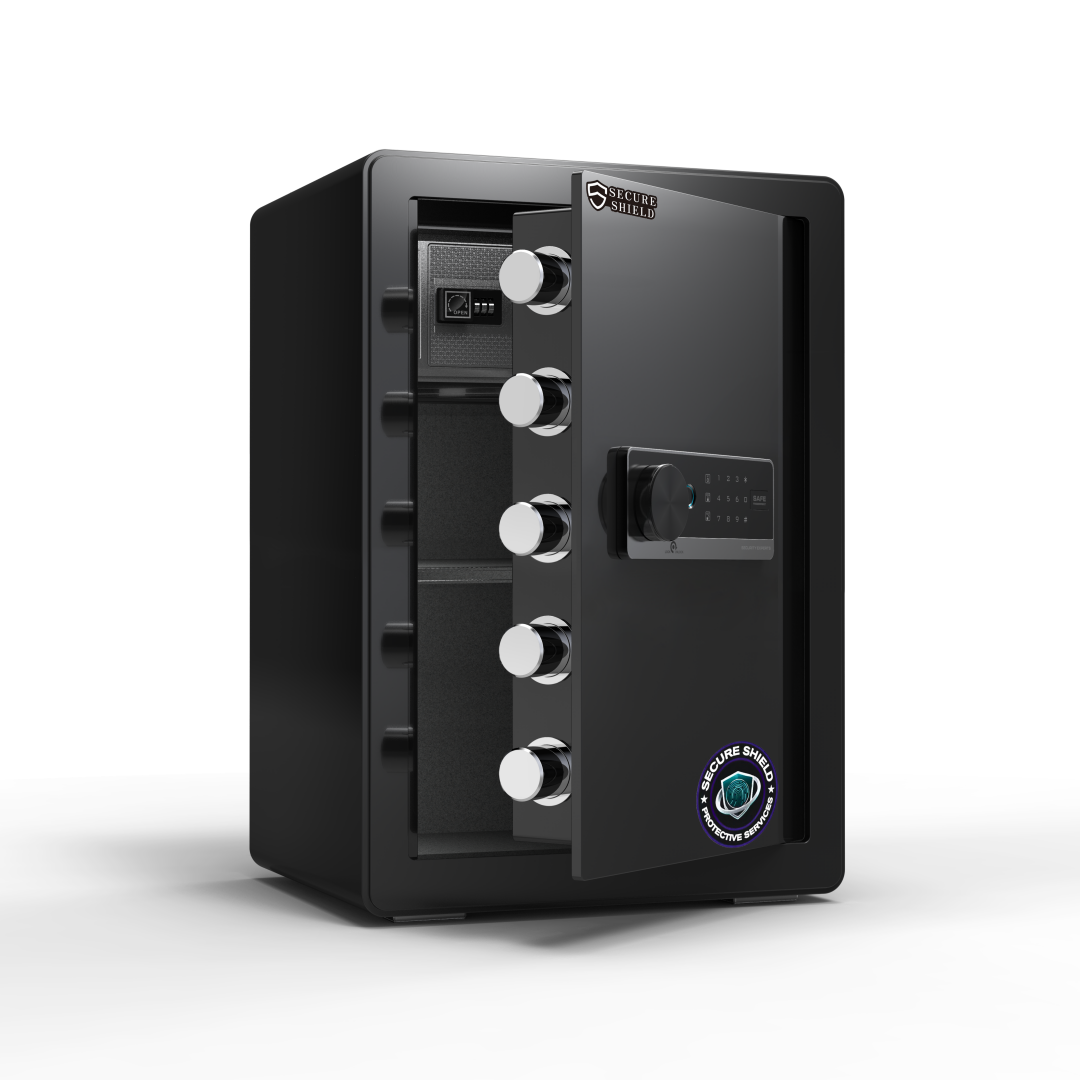 Fingerprint Safety Box, Alarmed Safe Cabinet, Home Electronic Safes, Office Safes17