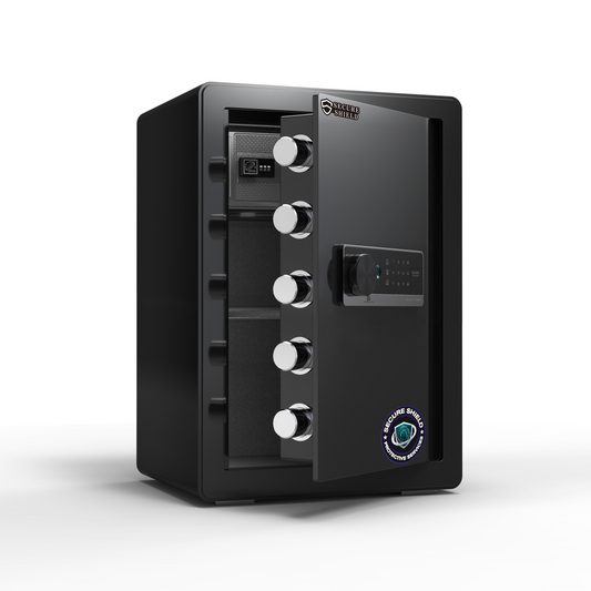 Fingerprint Safety Box, Alarmed Safe Cabinet, Home Electronic Safes, Office Safes17