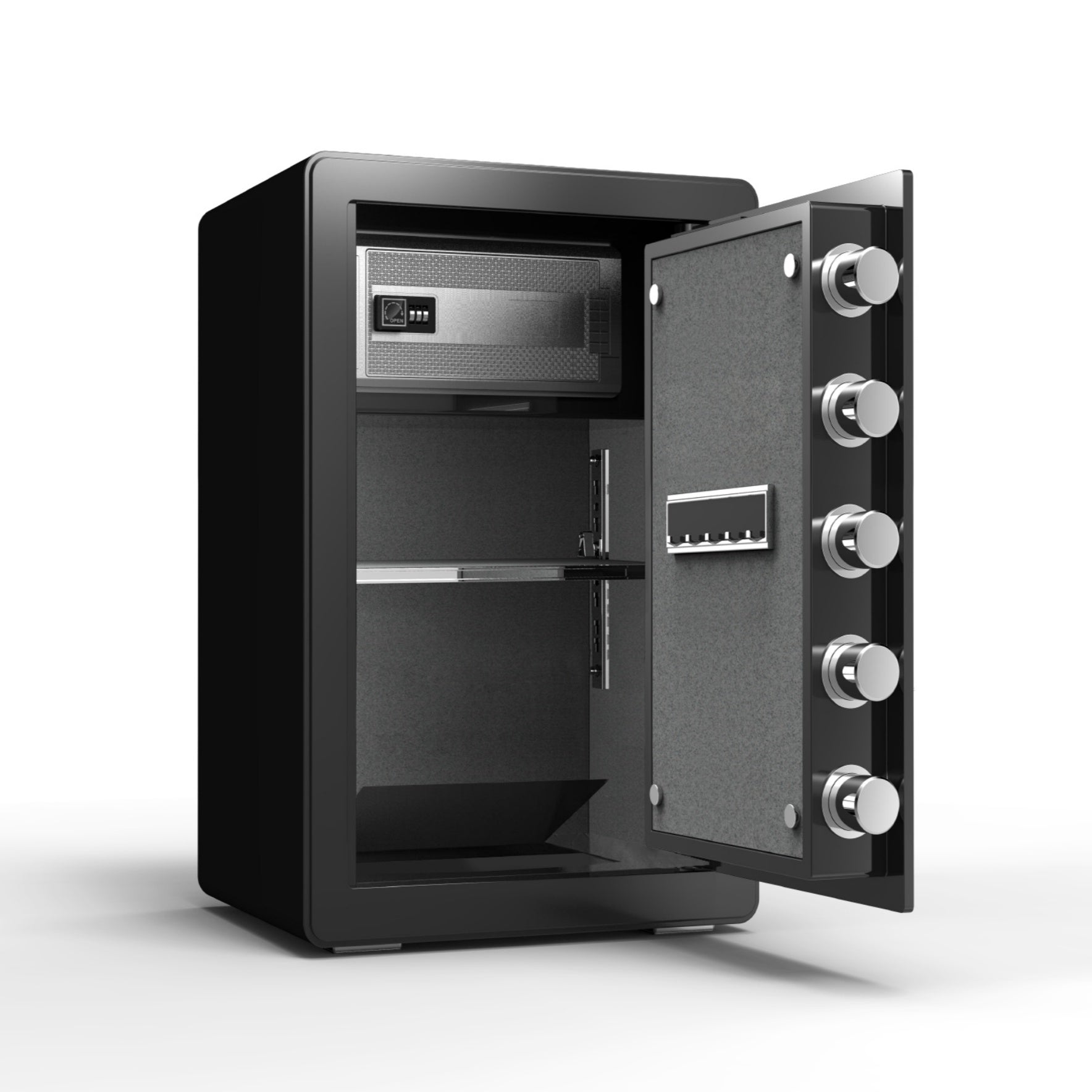 Fingerprint Safety Box, Alarmed Safe Cabinet, Home Electronic Safes, Office Safes18