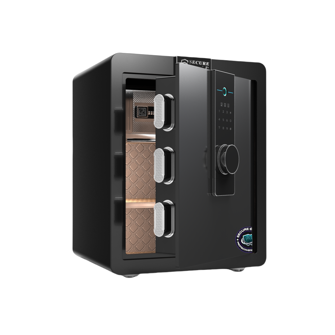 Fingerprint Safety Box, Alarmed Safe Cabinet, Home Electronic Safes, Office Safes22