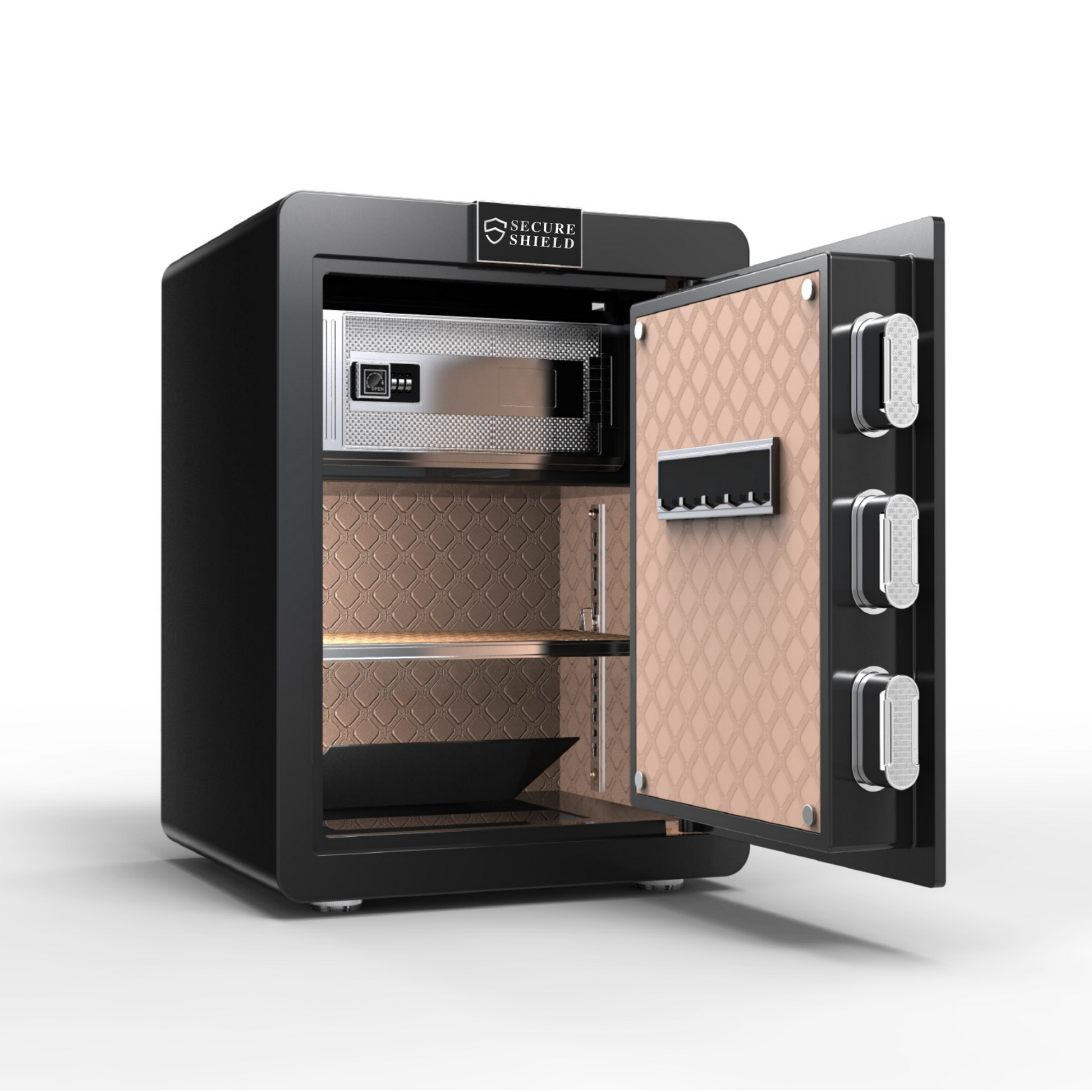 Fingerprint Safety Box, Alarmed Safe Cabinet, Home Electronic Safes, Office Safes23