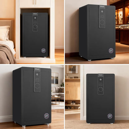 Fingerprint Safety Box, Alarmed Safe Cabinet, Home Electronic Safes, Office Safes41