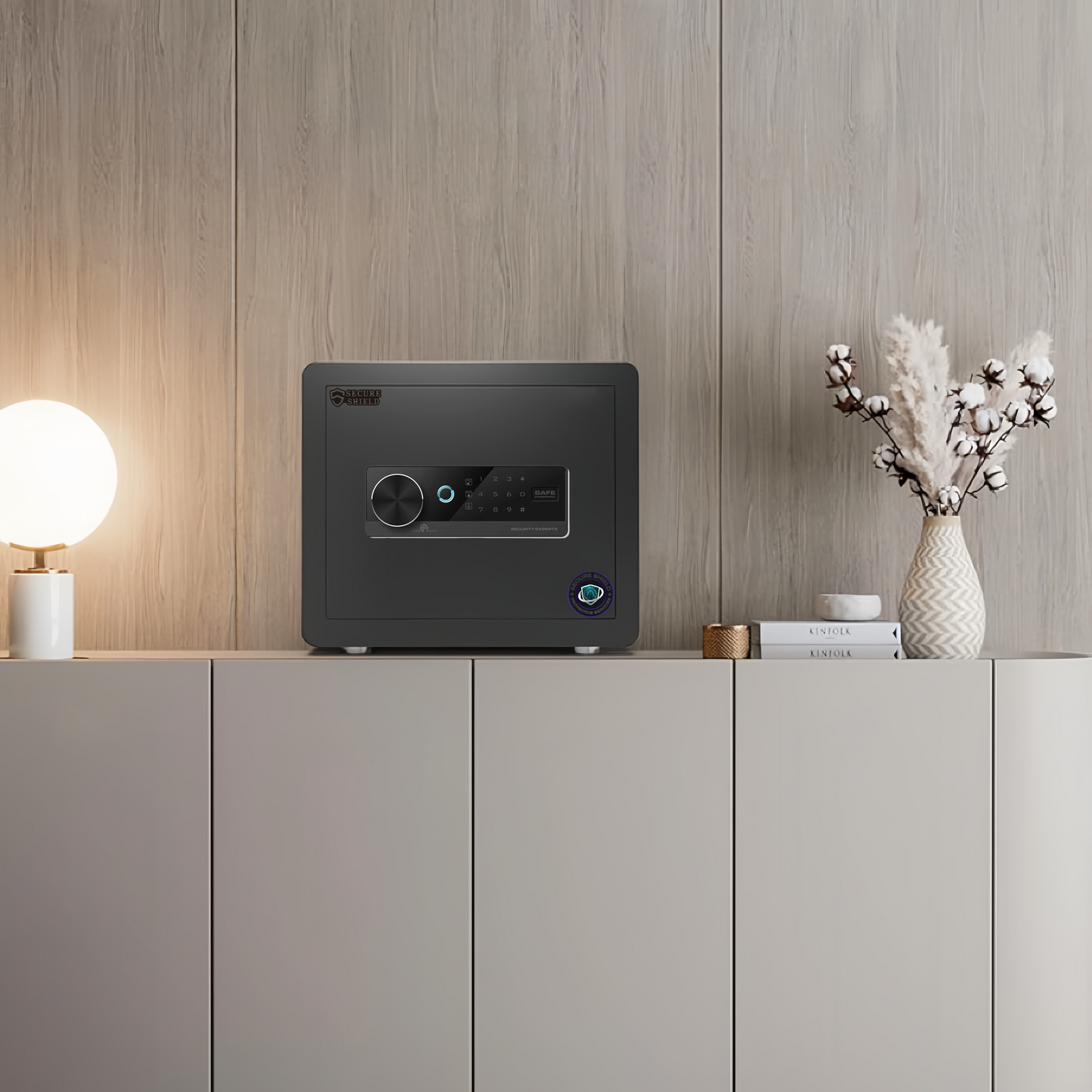 Fingerprint Safety Box, Alarmed Safe Cabinet, Home Electronic Safes, Office Safes5